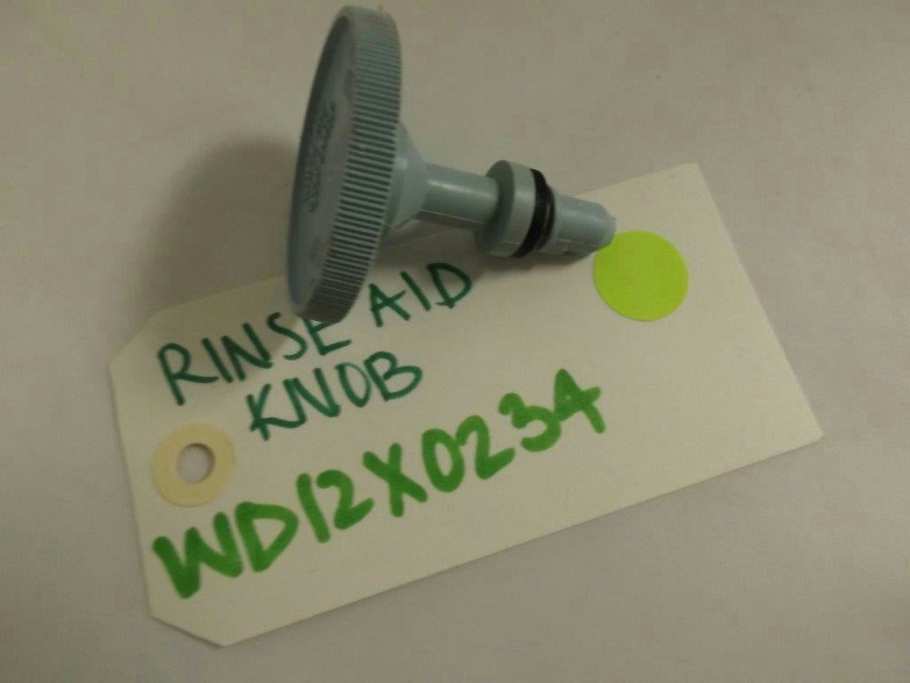 GENERAL ELECTRIC DISHWASHER WD12X0234 RINSE AID KNOB USED GENERAL ELECTRIC DISHWASHER WD12X0234 RINSE AID KNOB USED